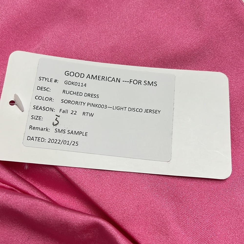 GOOD AMERICAN RUSHED‎ DRESS - Picture 4 of 4